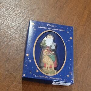 Pipka’s Stories Of Christmas Collectible Ornament 11404 Aussie Santa & Boomer